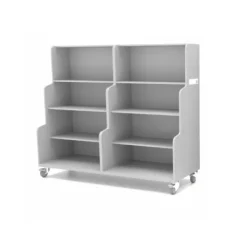 Hideaway Bookshelf Storage Cart