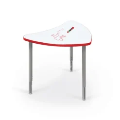 Hierarchy Chevron Collaborative Student Desks with Dry Erase Top