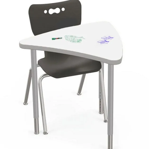 Hierarchy Creator Chevron Desk with Dry Erase Top