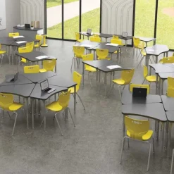 Hierarchy Dry Erase Tile Collaborative Student Desk