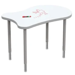 Hierarchy Fender Collaborative Student Desks with Dry Erase Top