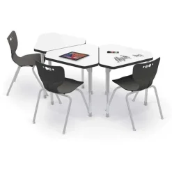 Hierarchy Monroe Dry Erase Collaborative Student Desk