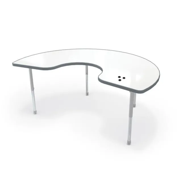 Hierarchy Porcelain Steel Dry Erase Activity Tables