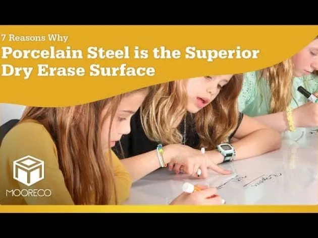 Hierarchy Porcelain Steel Dry Erase Activity Tables
