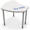 Hierarchy Shapes Desks with Dry Erase Top