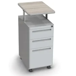 Hierarchy Sit to Stand Corner L-Shaped Desk