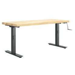 Hi-Lo Bench with Maple Butcher Block Top