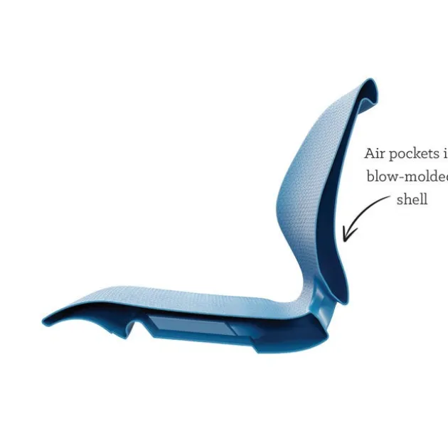 14" H Numbers Cantilever Chair (K-2nd)