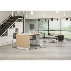 Hoopz Counter Height Stool with Contoured Back