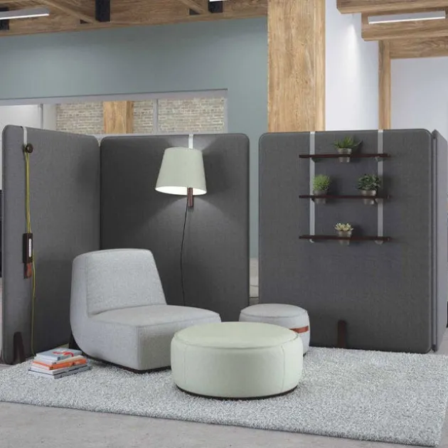 Indie Large Round Pouf - 16-1/2" H