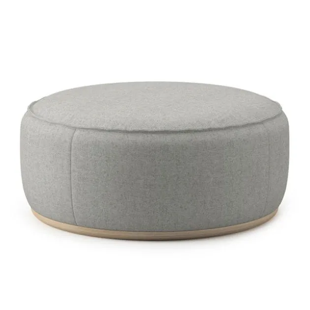 Indie Large Round Pouf - 16-1/2" H