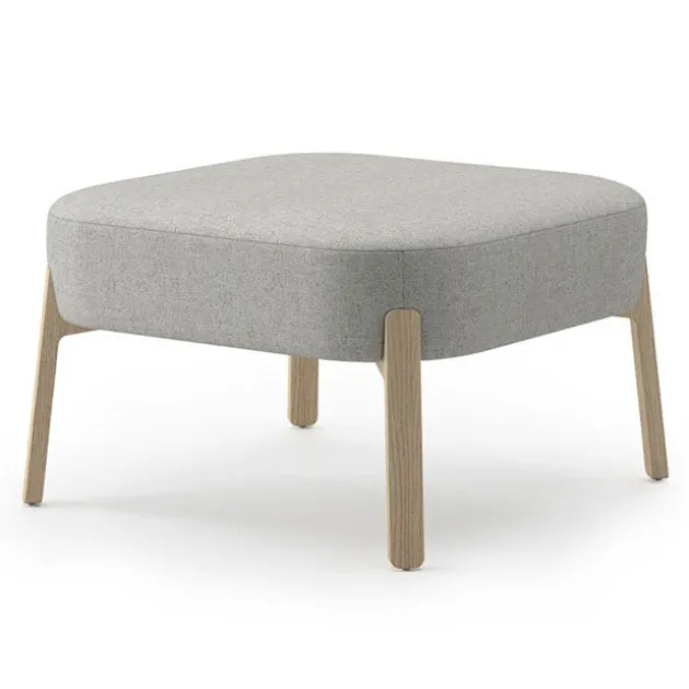 Indie Square Ottoman - 16-1/2" H