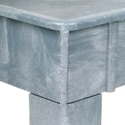 Industrial-Strength Gray Utility Cart w/ 2 Shelves & 5" Casters - 40"L x 26"W x 33"H