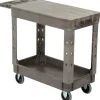 Industrial-Strength Plastic Utility Carts