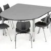 Interchange Round End Multimedia Tables