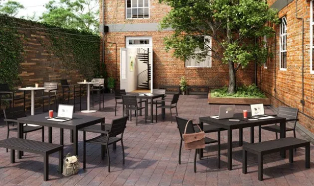 Ivy Series Outdoor Bar Stool