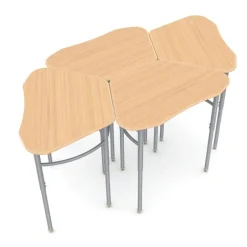 Kaleidoscope Trap Six Student Desk