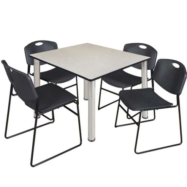 Kee Base Cafe Table and Zeng 4400 Chairs
