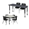Kee Mobile Classroom Table & Andy Stack Chair Package