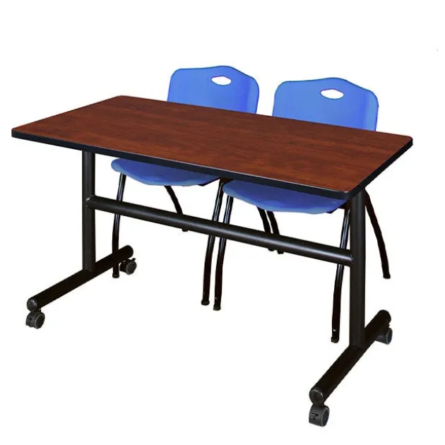 Kobe Flip Top Training Table & M Stacker 4700 Chairs