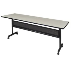 Kobe Flip Top Training Tables with Modesty by Regency