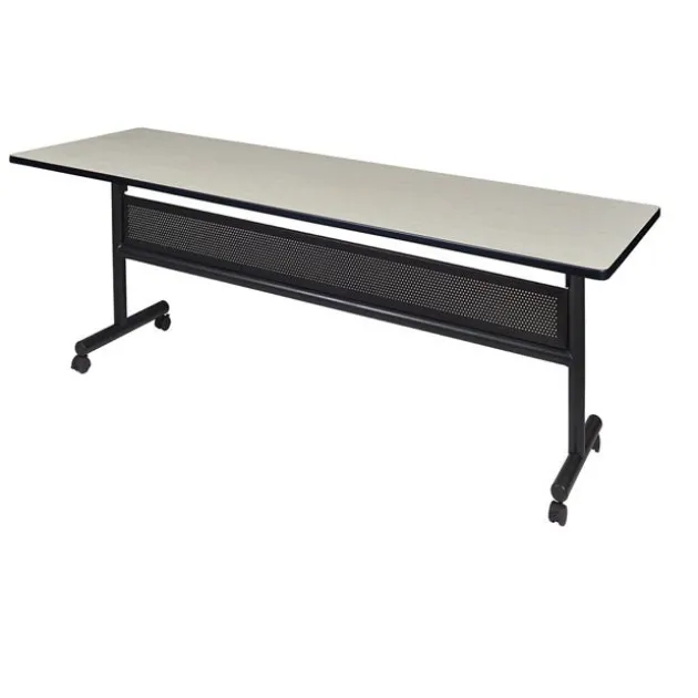 Kobe Flip Top Training Tables with Modesty by Regency