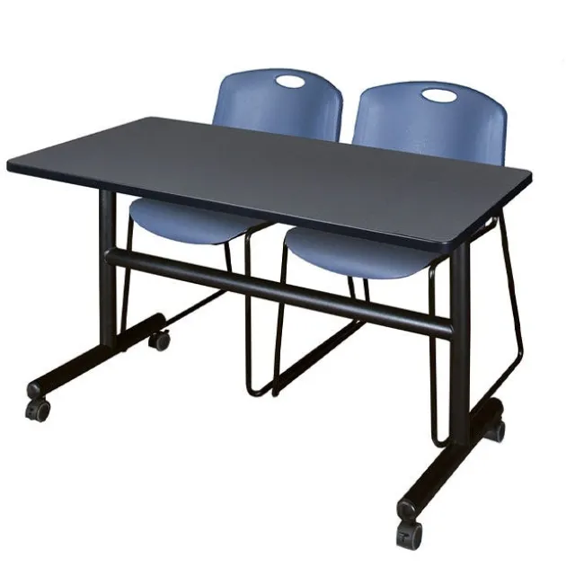 Kobe Flip Top Training Table & Zeng Chairs