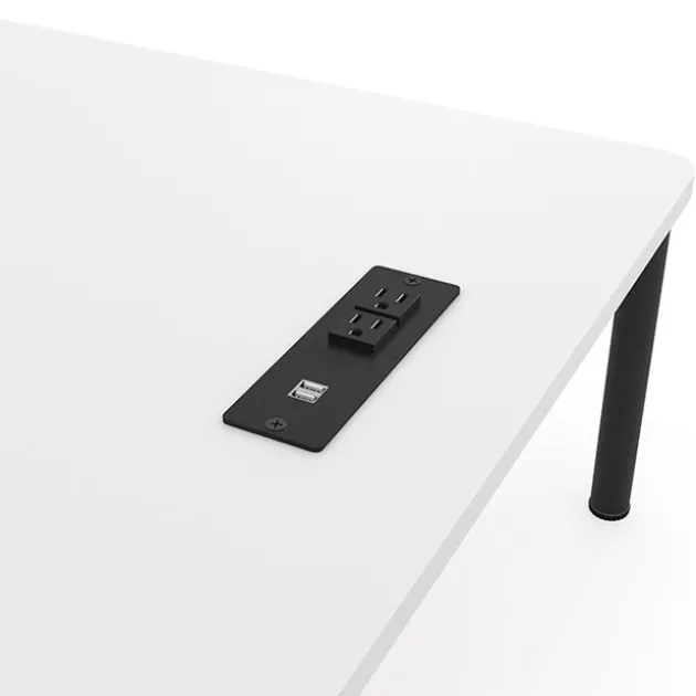 Konnect Laminate Table w/Power