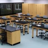 Laminate Top, Hardwood Science Table (42'' D X 48'' W)