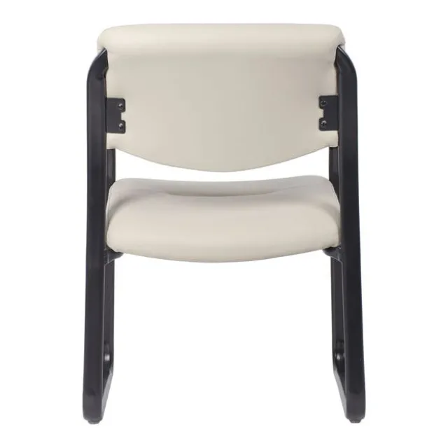 Leather Sled Base Guest Chair