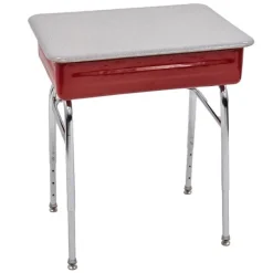 Lift Lid Student Desks with Hard Plastic Tops