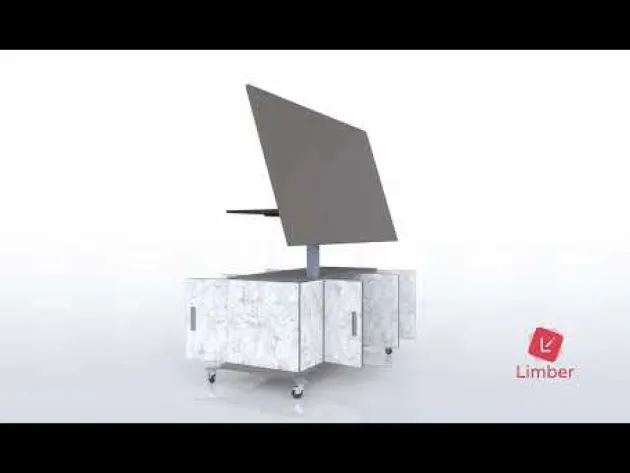 Limber Tilt-Top Adjustable Height Workstation