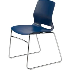 Lola Sled Base Plastic Stack Chair