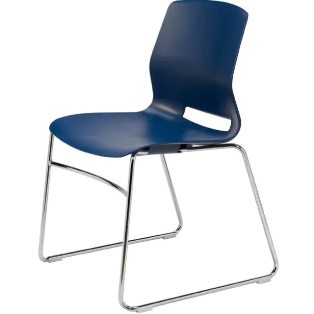 Lola Sled Base Plastic Stack Chair