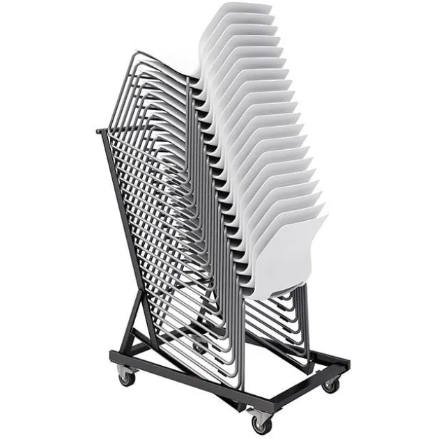 Lola Sled Base Plastic Stack Chair
