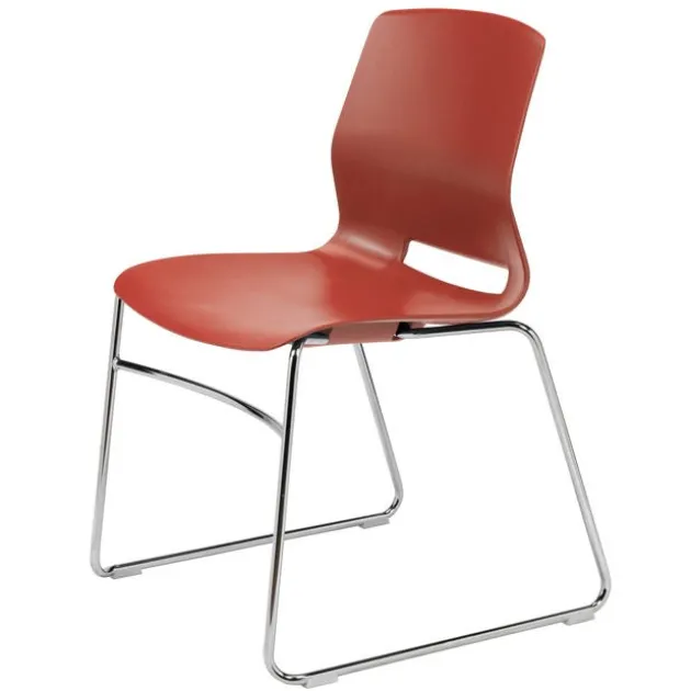 Lola Sled Base Plastic Stack Chair
