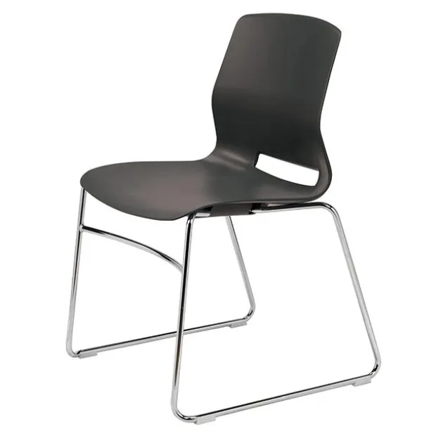 Lola Sled Base Plastic Stack Chair