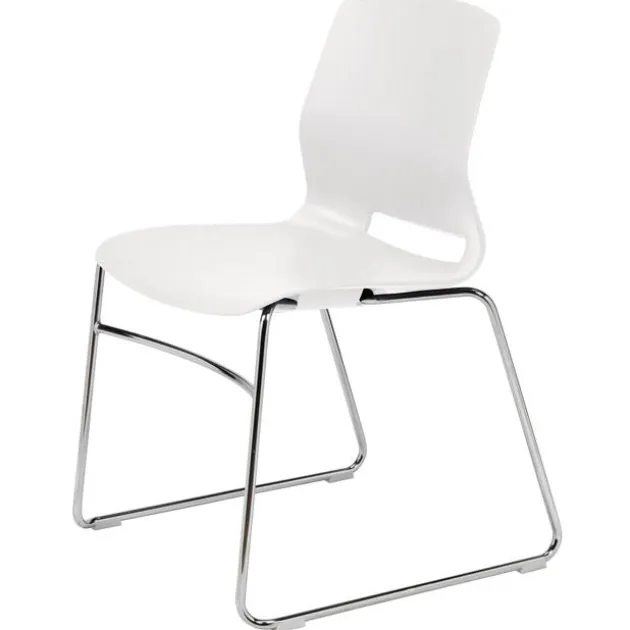 Lola Sled Base Plastic Stack Chair