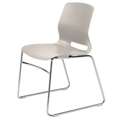 Lola Sled Base Plastic Stack Chair