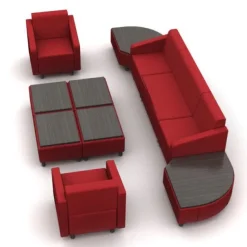 Lounge C Modular Soft Seating Package