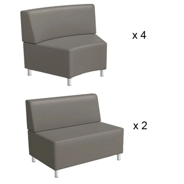 Lounge M Modular Soft Seating Package