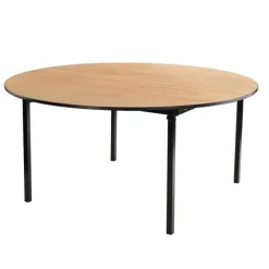 Max Seating Round Particle Board Folding Tables by NPS