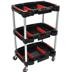 Mechanic's 3-Shelf Utility Cart