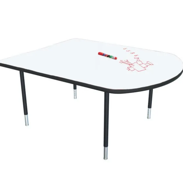 MediaSpace Small Multimedia Table with Dry Erase Top