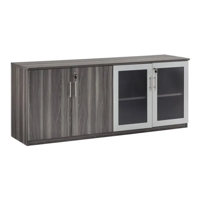 Medina Low Cabinet Credenza w/ Glass Door