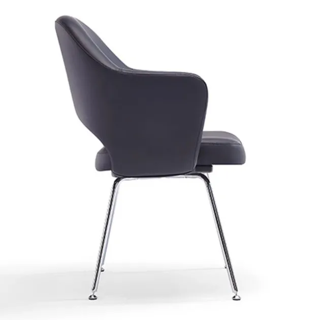 Melanie Guest Chair w/ Arms - Vinyl