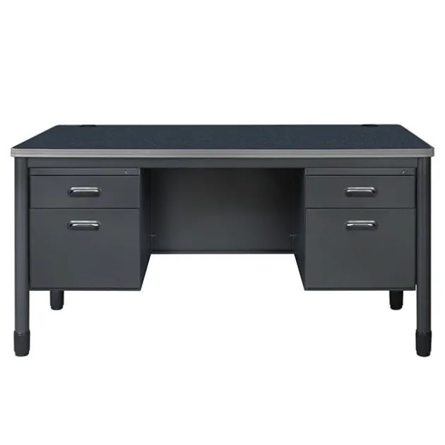 Mesa Series Steel Double Pedestal Teacher Desks