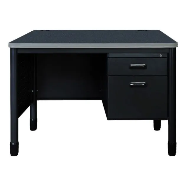 Mesa Series Steel Single Pedestal Teacher Desks
