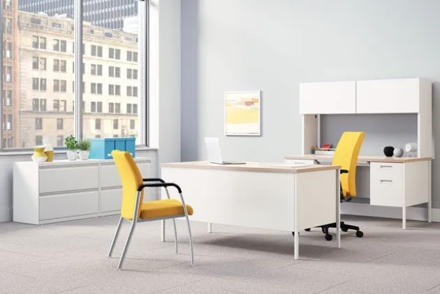 Metro Classic Series Double Pedestal Desks