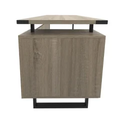 Mirella SOHO Desk with Built-In Pedestal